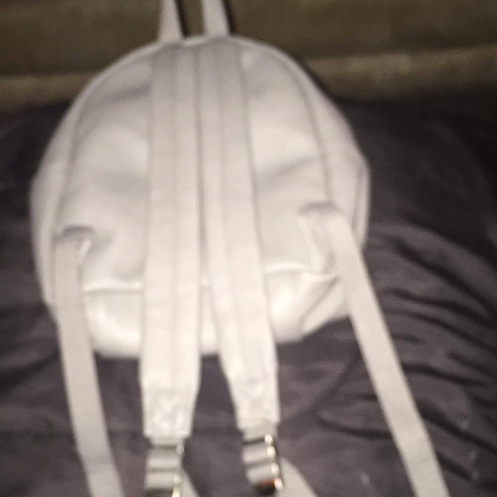 Grey mini backpack - Picture 2 of 3